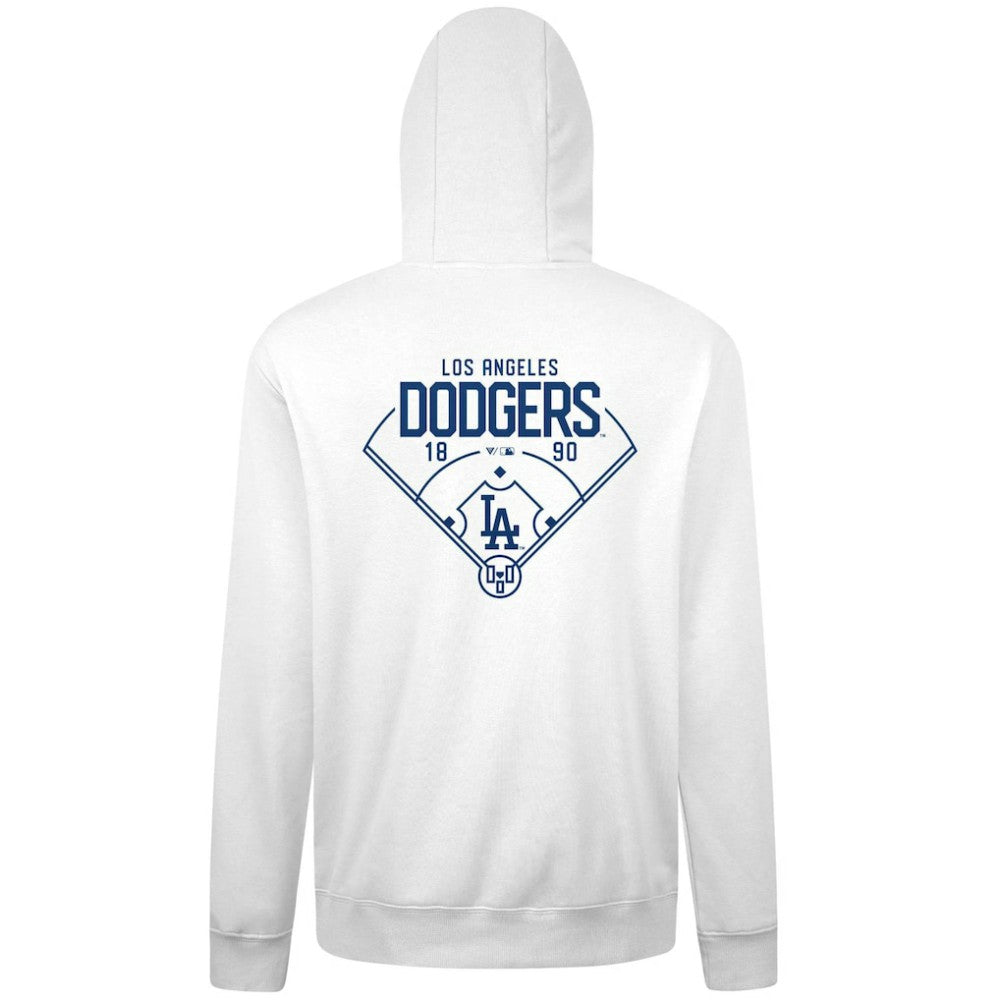 Los Angeles Dodgers Levelwear Podium Primary Pullover Hoodie - MLB Hoodies