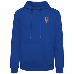 New York Mets Levelwear Podium Primary Pullover Hoodie - MLB Hoodies