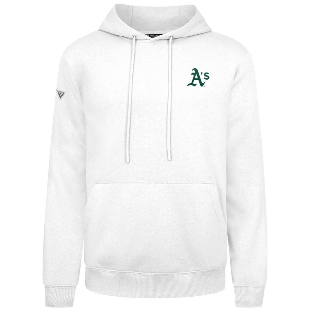 Athletics Levelwear Podium Primary Pullover Hoodie - MLB Hoodies