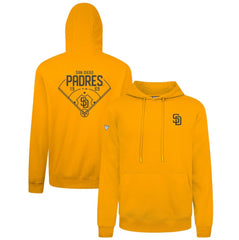 San Diego Padres Levelwear Podium Primary Pullover Hoodie - MLB Hoodies
