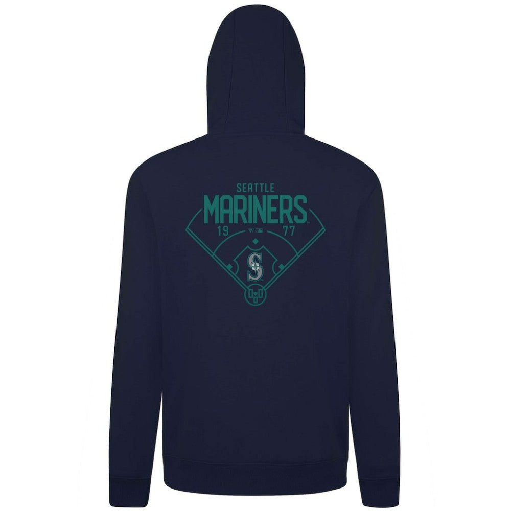 Seattle Mariners Levelwear Podium Primary Pullover Hoodie - MLB Hoodies