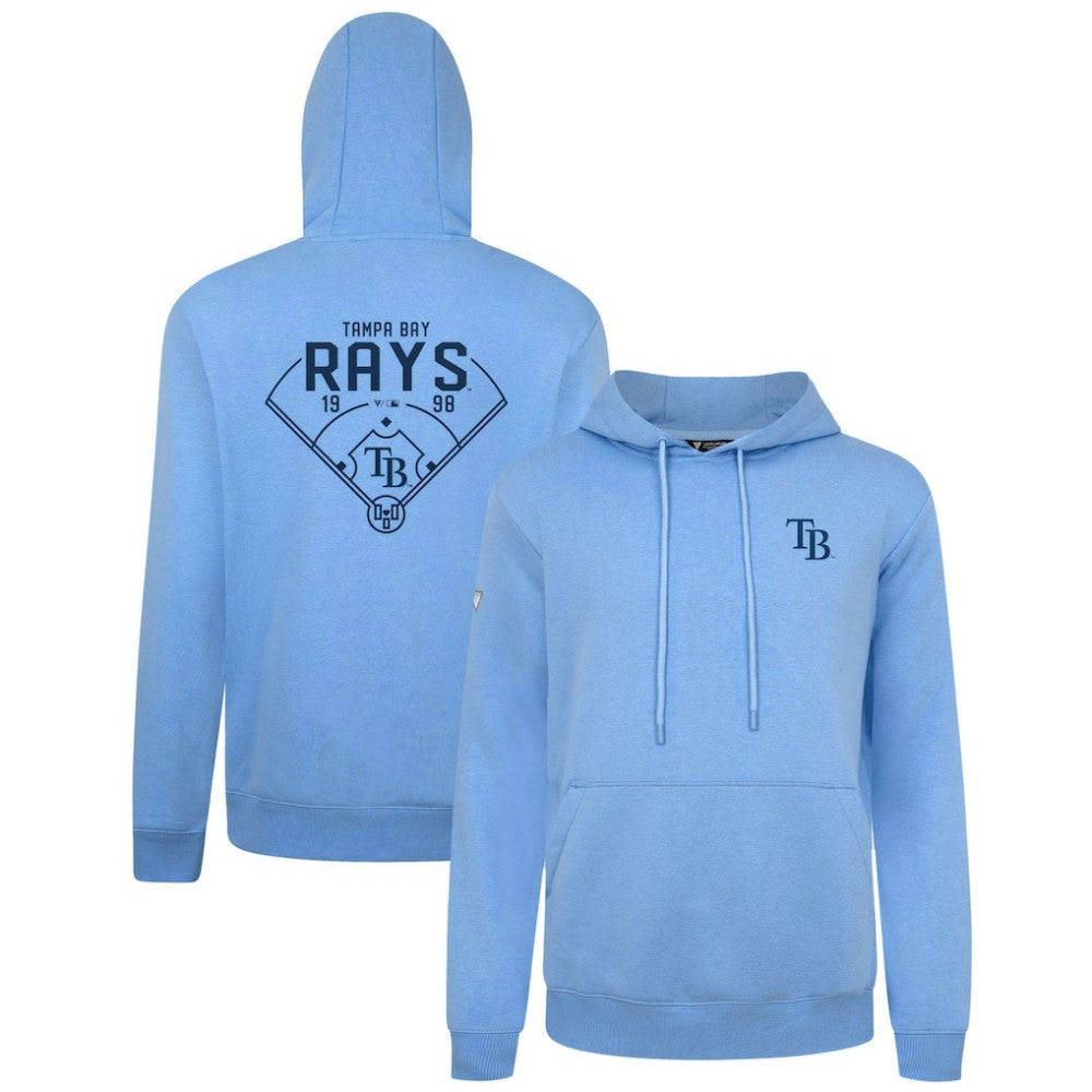 Tampa Bay Rays Levelwear Podium Primary Pullover Hoodie - MLB Hoodies