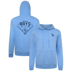 Tampa Bay Rays Levelwear Podium Primary Pullover Hoodie - MLB Hoodies