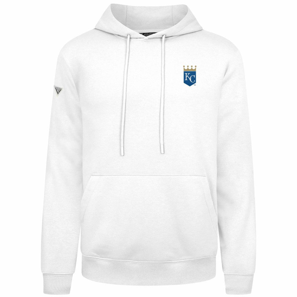 Kansas City Royals Levelwear Podium Primary Pullover Hoodie - MLB Hoodies