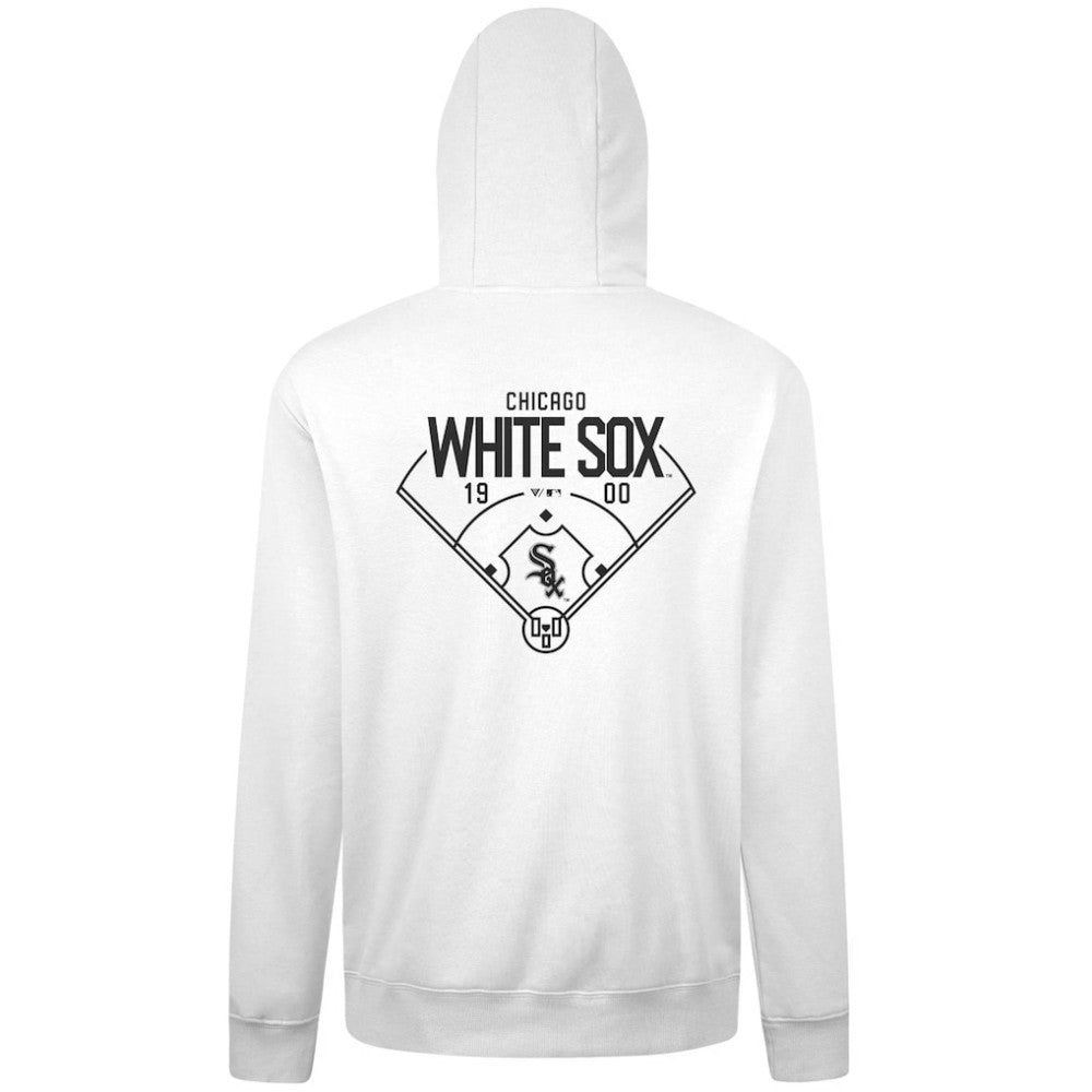 Chicago White Sox Levelwear Podium Primary Pullover Hoodie - MLB Hoodies