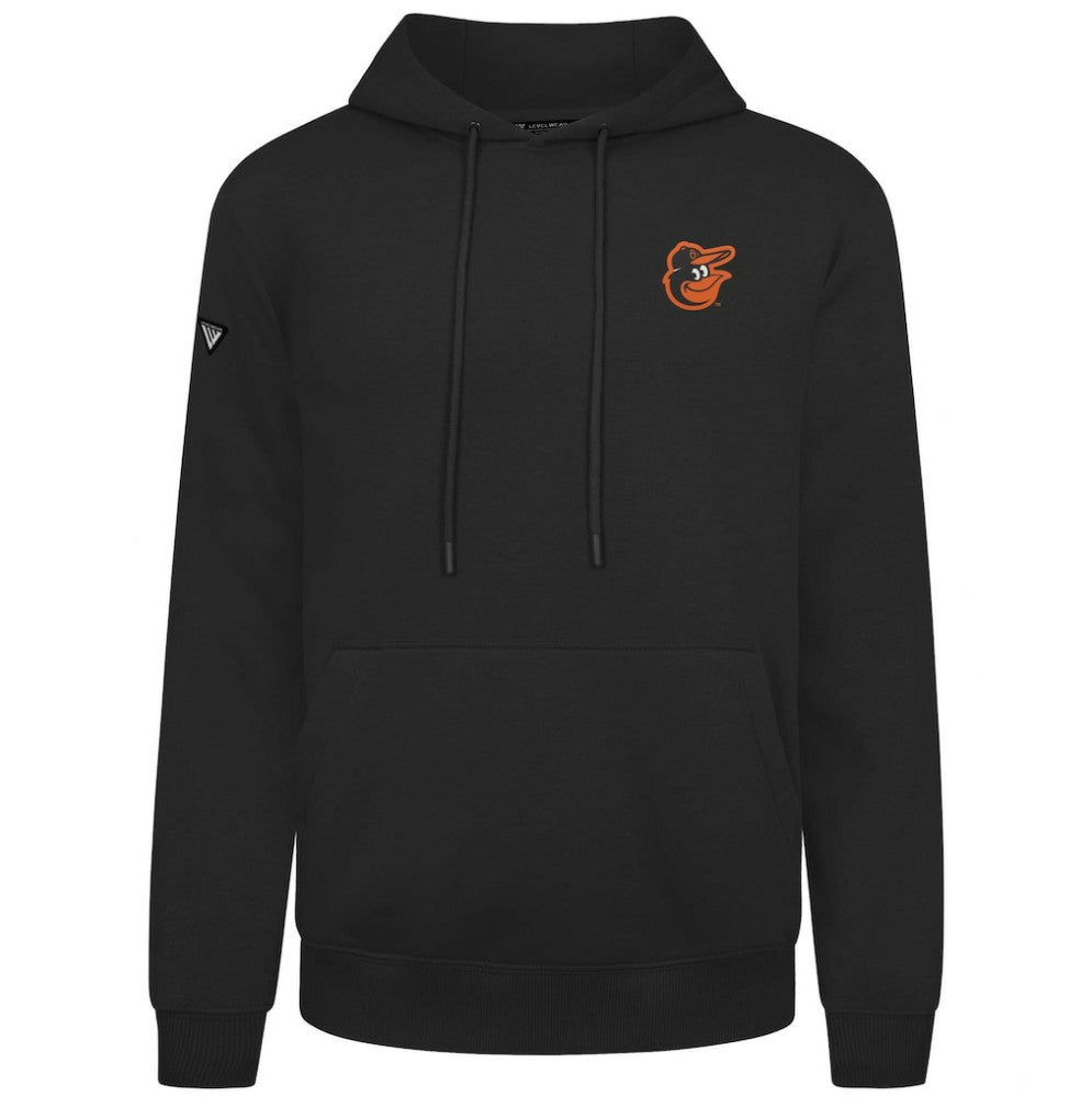 Baltimore Orioles Levelwear Podium Primary Pullover Hoodie - MLB Hoodies