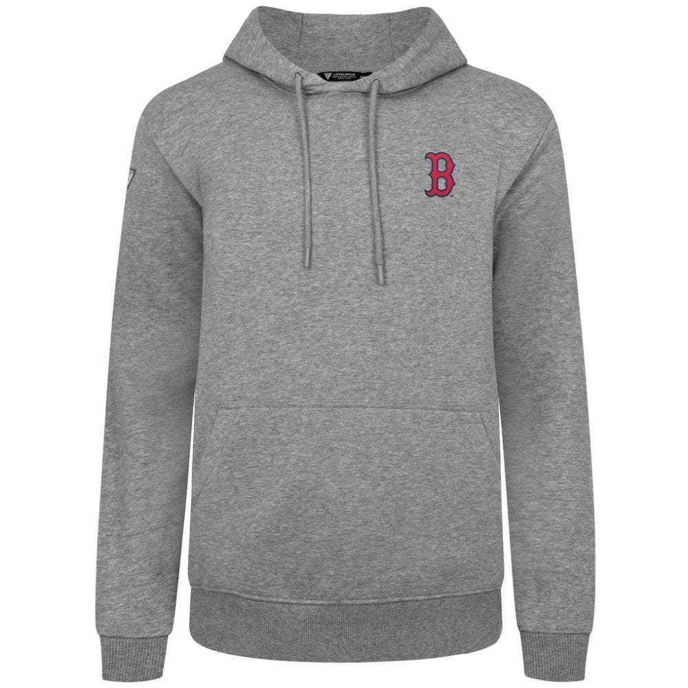 Boston Red Sox Levelwear Podium Primary Pullover Hoodie - MLB Hoodies