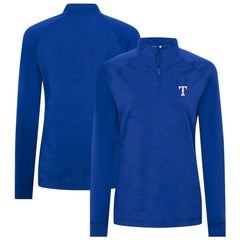 Texas Rangers Levelwear Women's Amethyst Insignia 2.0 Quarter-Zip Jacket - MLB Jackets