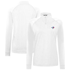 Toronto Blue Jays Levelwear Women's Amethyst Insignia 2.0 Quarter-Zip Jacket - MLB Jackets
