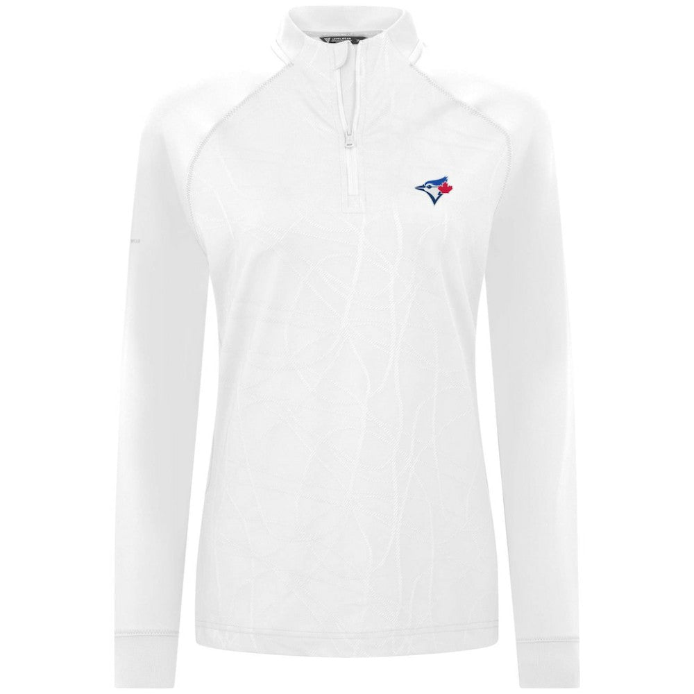 Toronto Blue Jays Levelwear Women's Amethyst Insignia 2.0 Quarter-Zip Jacket - MLB Jackets