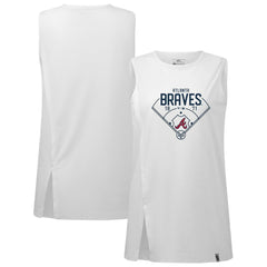 Atlanta Braves Levelwear Women's Influx Home Field Tank Top - MLB Tanks