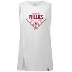 Philadelphia Phillies Levelwear Women's Influx Home Field Tank Top - MLB Tanks