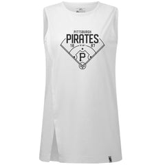 Pittsburgh Pirates Levelwear Women's Influx Home Field Tank Top - MLB Tanks