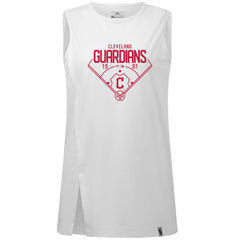 Cleveland Guardians Levelwear Women's Influx Home Field Tank Top - MLB Tanks