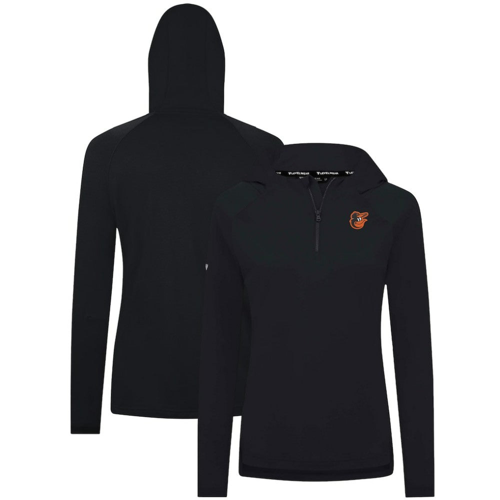 Baltimore Orioles Levelwear Women's Raven Insignia 2.0 Quarter-Zip Jacket - MLB Jackets