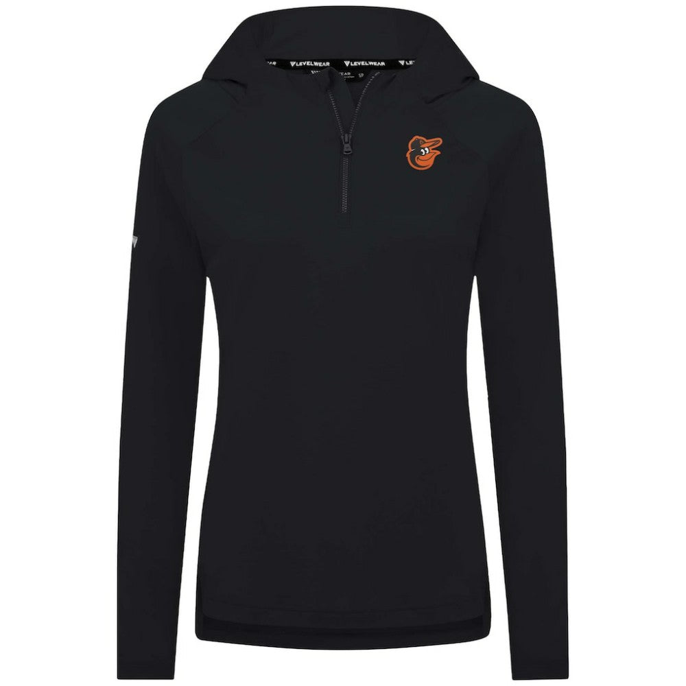 Baltimore Orioles Levelwear Women's Raven Insignia 2.0 Quarter-Zip Jacket - MLB Jackets