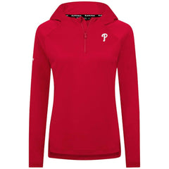 Philadelphia Phillies Levelwear Women's Raven Insignia 2.0 Quarter-Zip Jacket - MLB Jackets