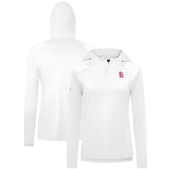 St. Louis Cardinals Levelwear Women's Raven Insignia 2.0 Quarter-Zip Jacket - MLB Jackets