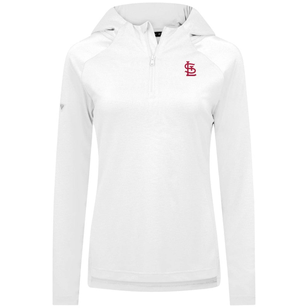St. Louis Cardinals Levelwear Women's Raven Insignia 2.0 Quarter-Zip Jacket - MLB Jackets
