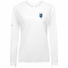 Kansas City Royals Levelwear Women's Sequoia Primary Logo Long Sleeve T-Shirt - MLB T-shirts