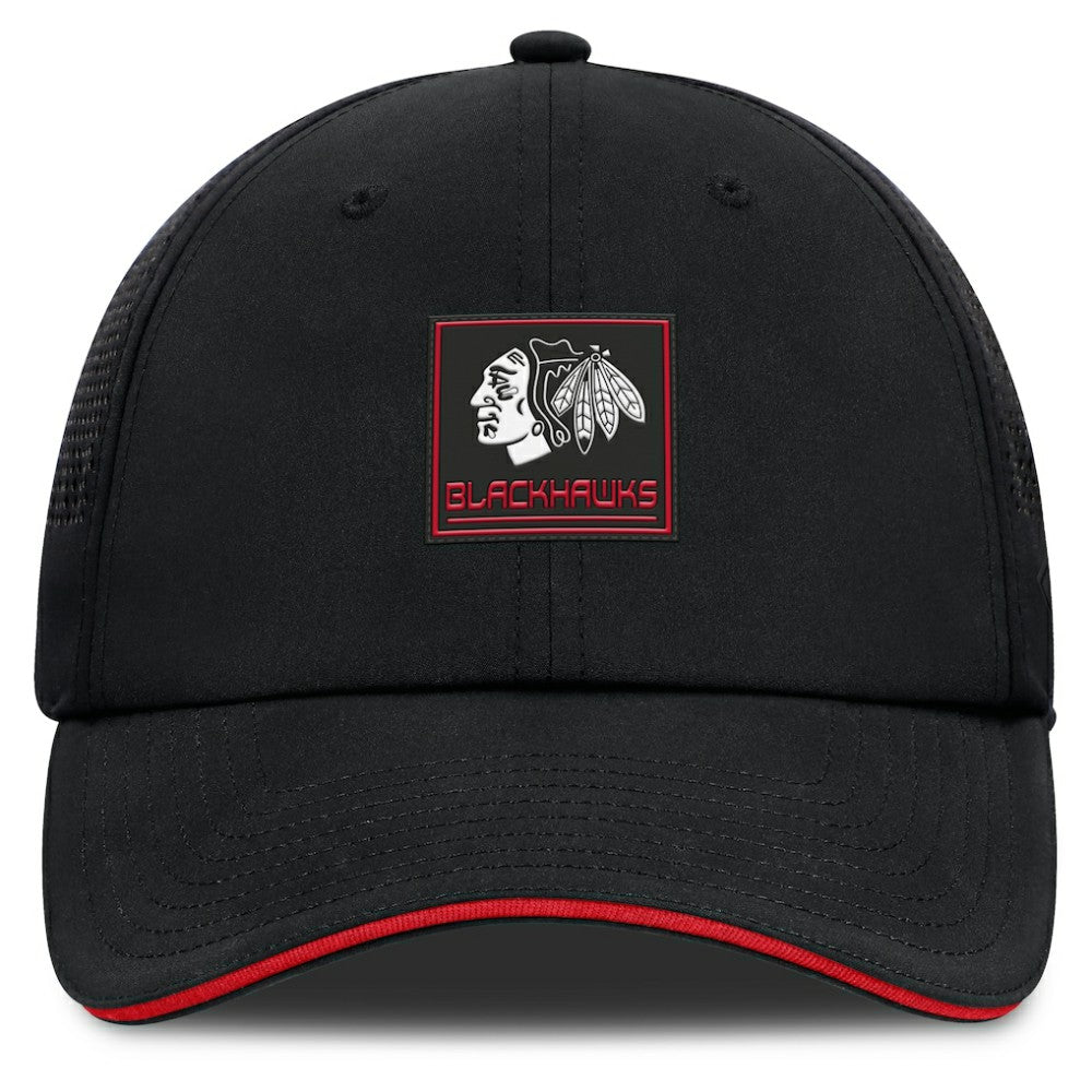 Chicago Blackhawks Fanatics Driver Adjustable Hat -  NHL Hats