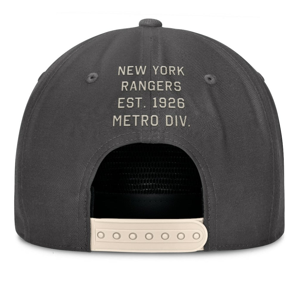 New York Rangers Fanatics Closer Adjustable Hat -  NHL Hats