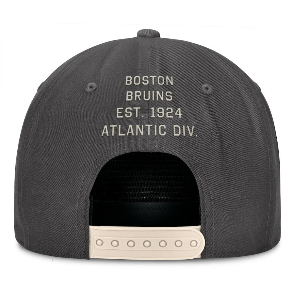 Boston Bruins Fanatics Closer Adjustable Hat -  NHL Hats
