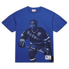 Mark Messier New York Rangers Mitchell & Ness NHL Ultimate Player Vintage Logo T-Shirt -  NHL T-shirts