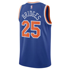 Blue Mikal Bridges New York Knicks Unisex 2024 Offseason Addition Swingman Jersey | NBA