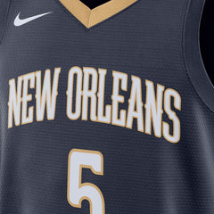 Navy Dejounte Murray New Orleans Pelicans Unisex 2024 Offseason Addition Swingman Jersey | NBA