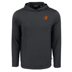 Baltimore Orioles Cutter & Buck Coastline Epic Comfort Recycled Eco Hoodie Long Sleeve T-Shirt - MLB Hoodies