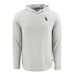 Chicago White Sox Cutter & Buck Coastline Epic Comfort Recycled Eco Hoodie Long Sleeve T-Shirt - MLB Hoodies