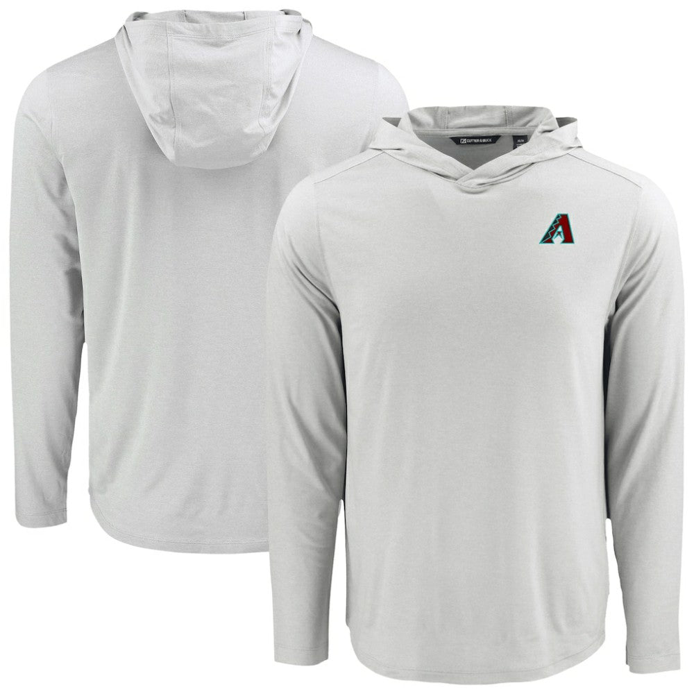 Arizona Diamondbacks Cutter & Buck Coastline Epic Comfort Recycled Eco Hoodie Long Sleeve T-Shirt - MLB Hoodies