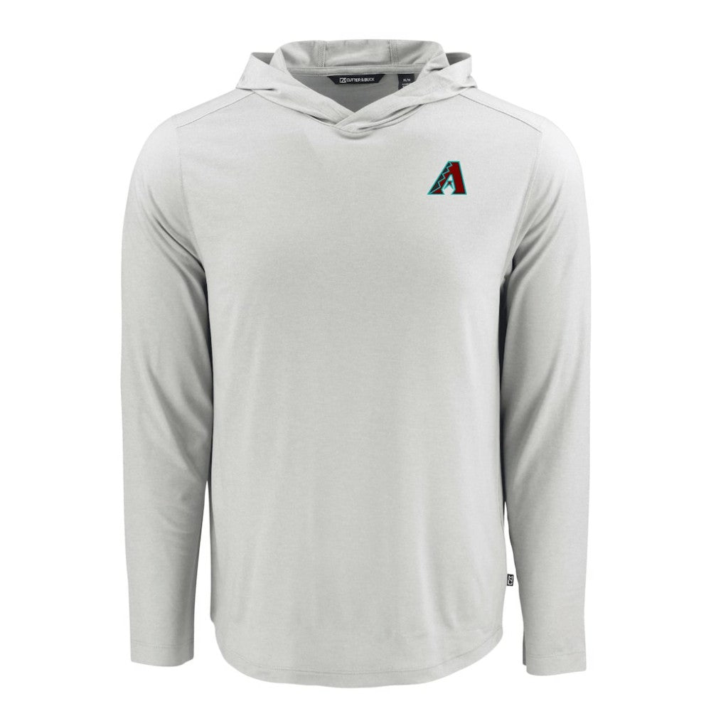 Arizona Diamondbacks Cutter & Buck Coastline Epic Comfort Recycled Eco Hoodie Long Sleeve T-Shirt - MLB Hoodies