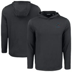 Miami Marlins Cutter & Buck Coastline Epic Comfort Recycled Eco Hoodie Long Sleeve T-Shirt - MLB Hoodies