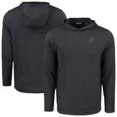 Miami Marlins Cutter & Buck Coastline Epic Comfort Recycled Eco Hoodie Long Sleeve T-Shirt - MLB Hoodies