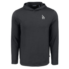 Los Angeles Dodgers Cutter & Buck Coastline Epic Comfort Recycled Eco Hoodie Long Sleeve T-Shirt - MLB Hoodies