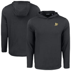 Athletics Cutter & Buck Coastline Epic Comfort Recycled Eco Hoodie Long Sleeve T-Shirt - MLB Hoodies