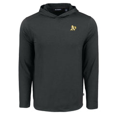 Athletics Cutter & Buck Coastline Epic Comfort Recycled Eco Hoodie Long Sleeve T-Shirt - MLB Hoodies