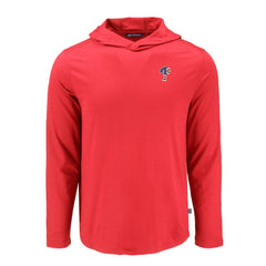 Philadelphia Phillies Cutter & Buck Coastline Epic Comfort Recycled Eco Hoodie Long Sleeve T-Shirt - MLB Hoodies