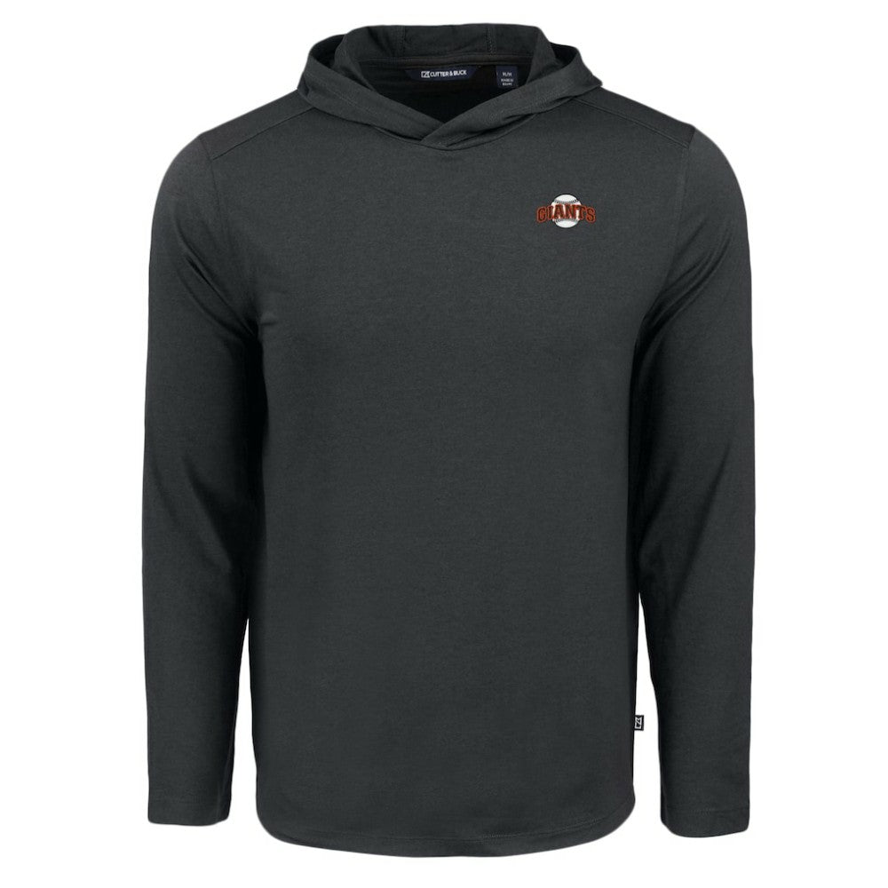 San Francisco Giants Cutter & Buck Coastline Epic Comfort Recycled Eco Hoodie Long Sleeve T-Shirt - MLB Hoodies