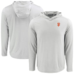 San Francisco Giants Cutter & Buck Coastline Epic Comfort Recycled Eco Hoodie Long Sleeve T-Shirt - MLB Hoodies