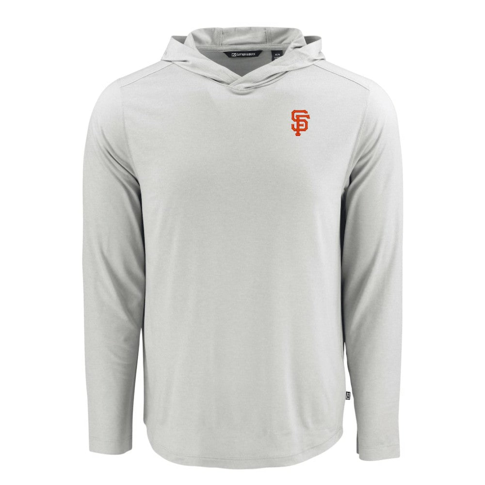San Francisco Giants Cutter & Buck Coastline Epic Comfort Recycled Eco Hoodie Long Sleeve T-Shirt - MLB Hoodies