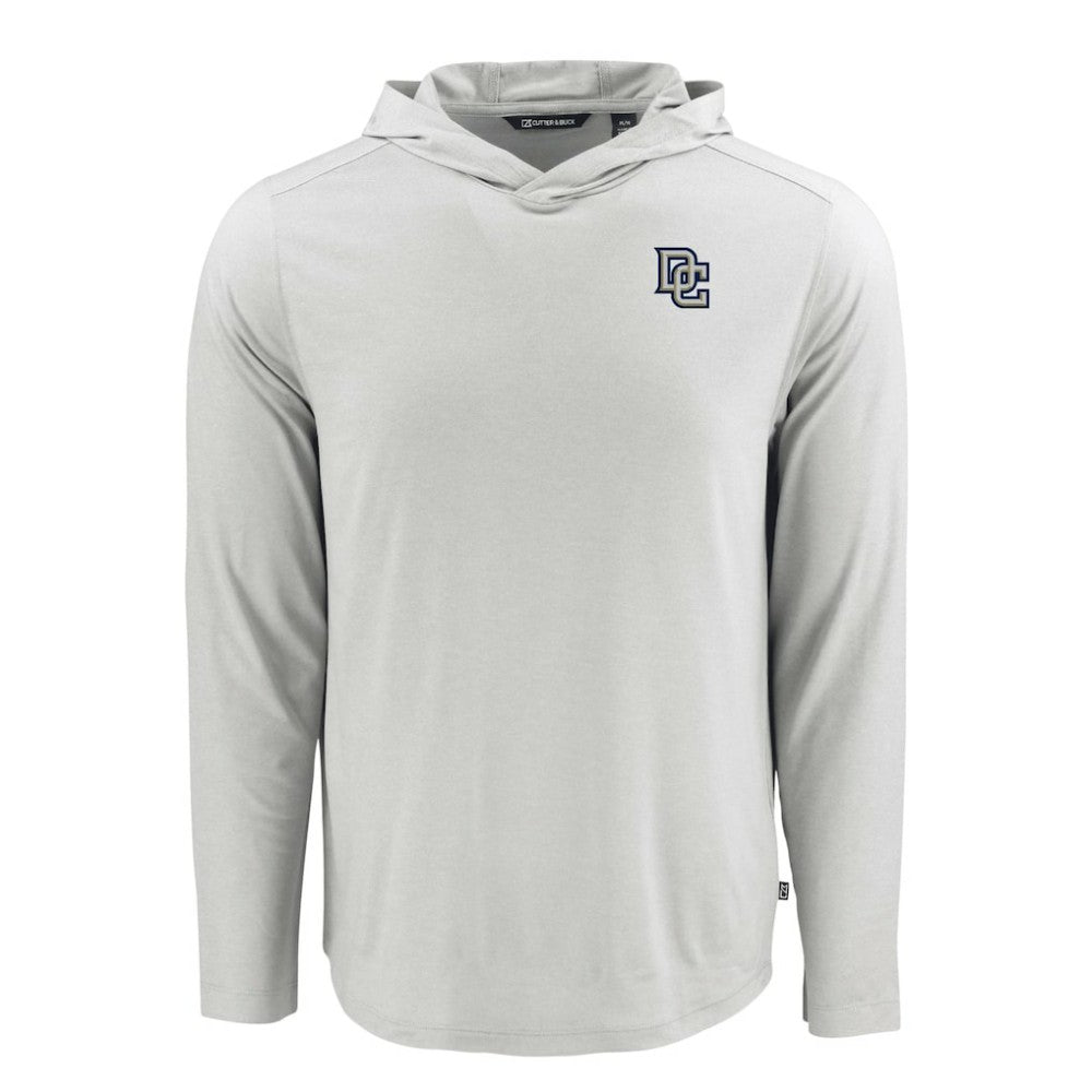 Washington Nationals Cutter & Buck Coastline Epic Comfort Recycled Eco Hoodie Long Sleeve T-Shirt - MLB Hoodies