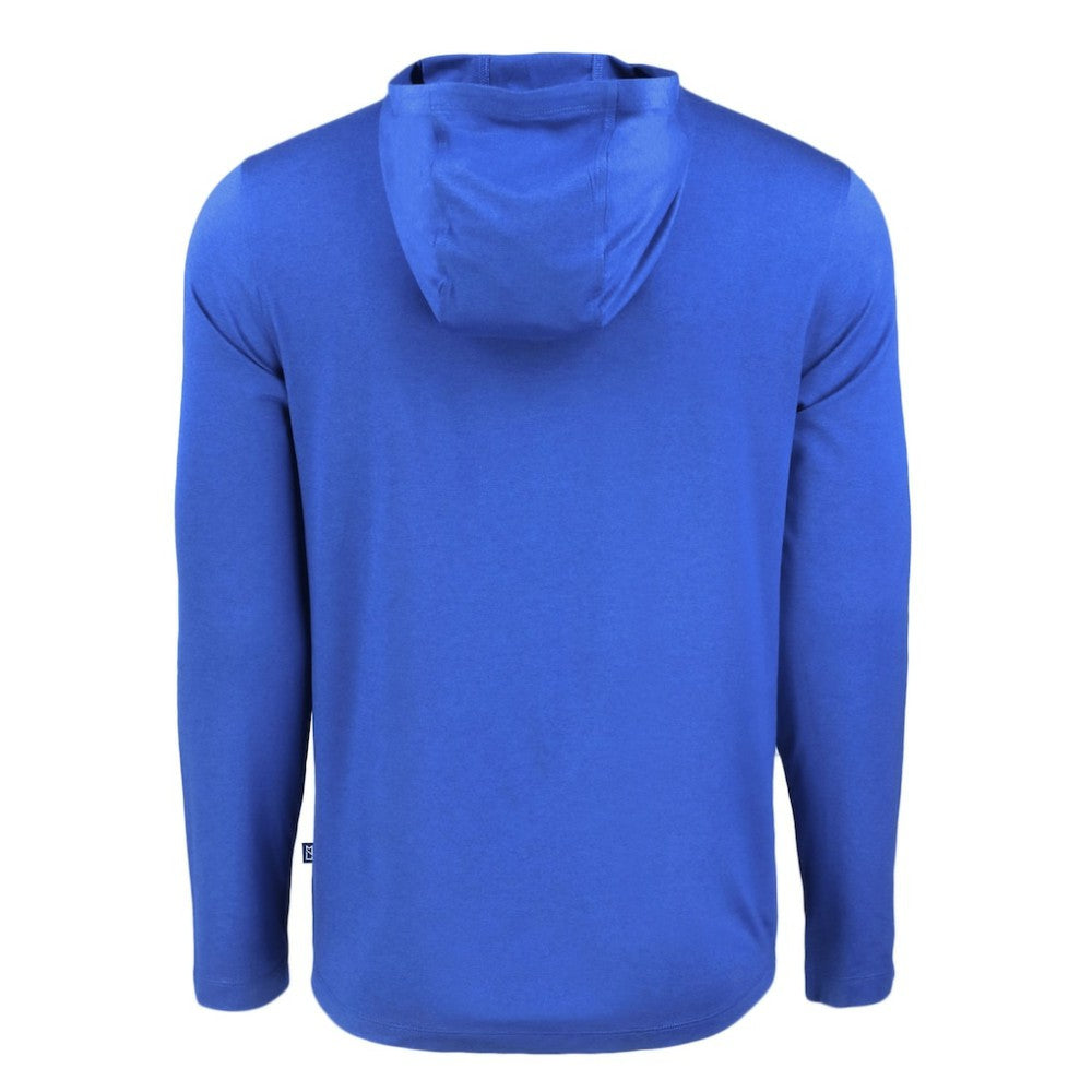 Toronto Blue Jays Cutter & Buck Coastline Epic Comfort Recycled Eco Hoodie Long Sleeve T-Shirt - MLB Hoodies