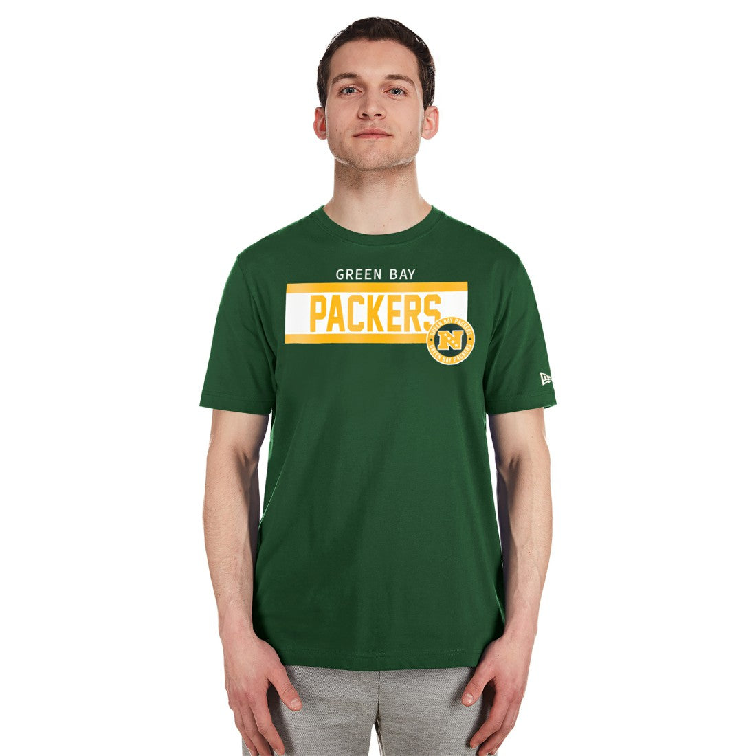 Green Bay Packers 3rd Down High Density Print T-Shirt | NFL Online