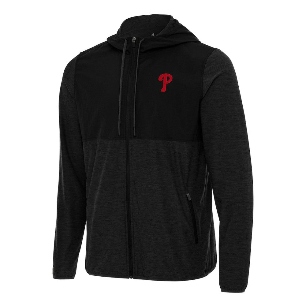 Philadelphia Phillies Antigua Sway Full-Zip Hoodie - MLB Hoodies