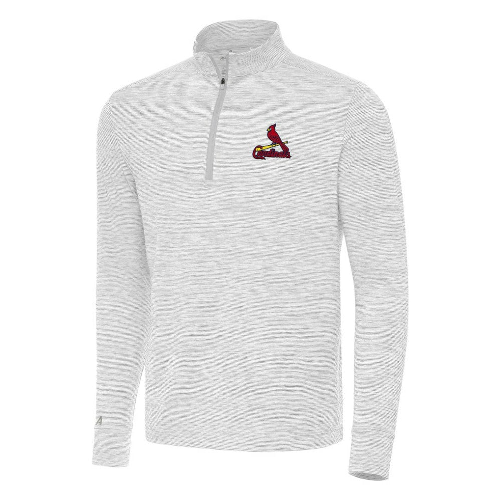 St. Louis Cardinals Antigua Cause Quarter-Zip Top - MLB Tops