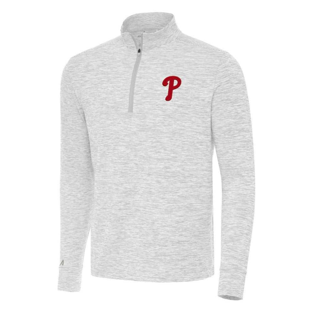Philadelphia Phillies Antigua Cause Quarter-Zip Top - MLB Tops