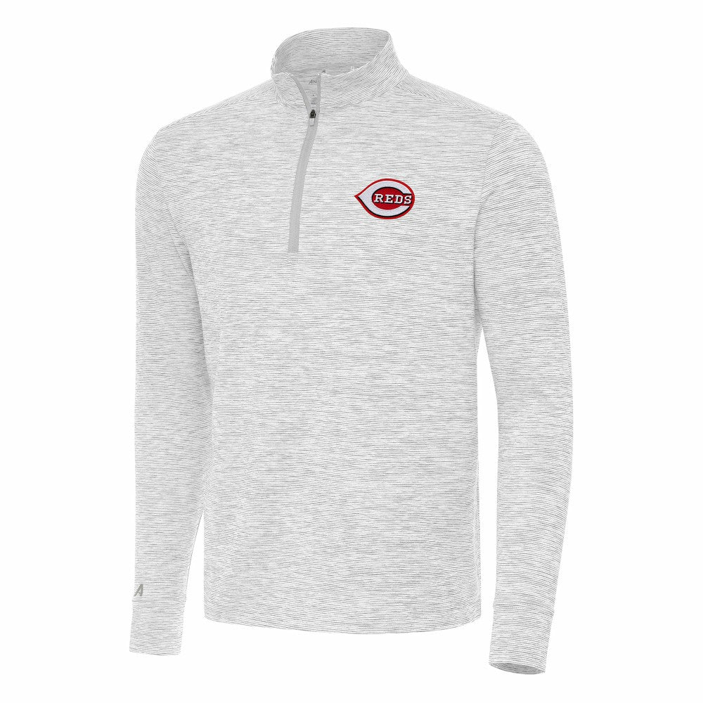 Cincinnati Reds Antigua Cause Quarter-Zip Top - MLB Tops